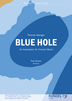 Blasorchesternoten Blue Hole Cover