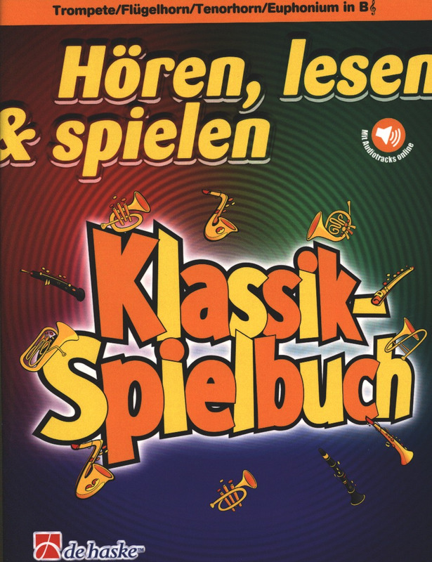 Blasorchesternoten Hören, Lesen, Spielen - Klassik-Buch Cover