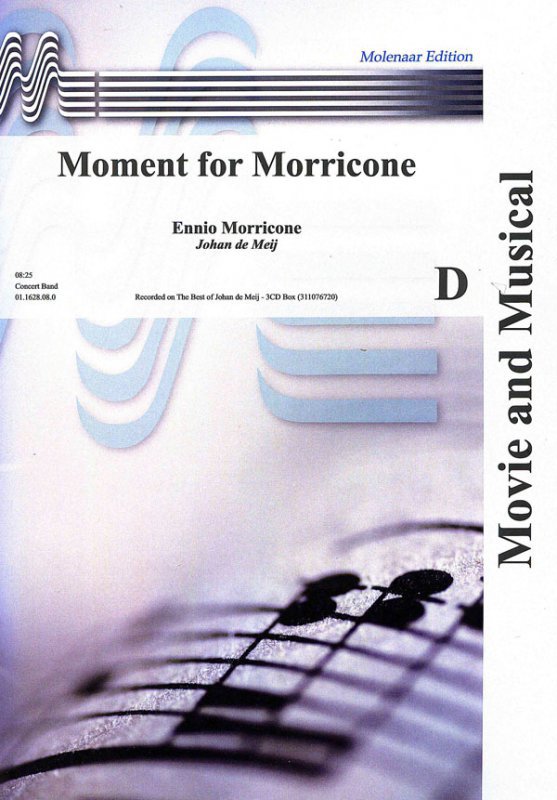Blasorchesternoten Moment for Morricone Cover