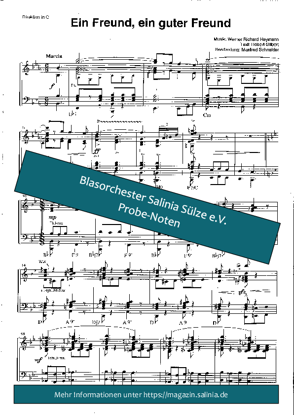 Ein Freund, ein guter Freund