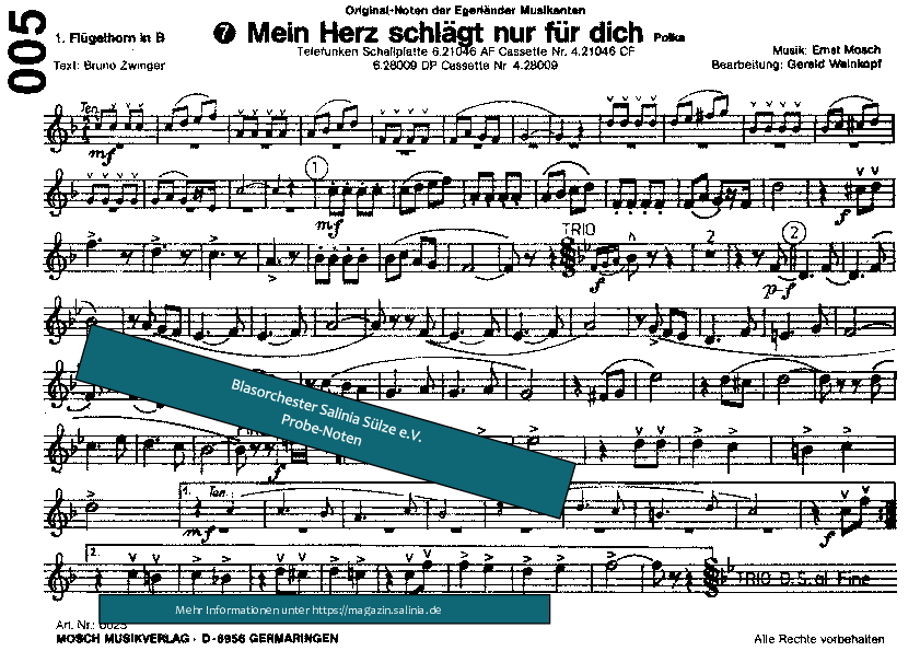 Mein Herz schlägt nur für dich