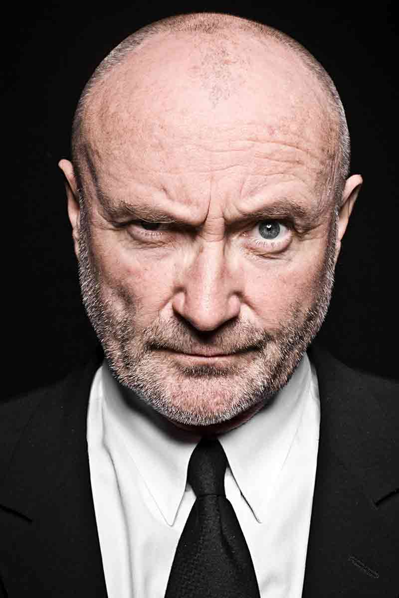Phil Collins Portraitfoto