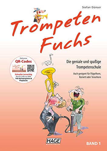 Blasorchesternoten Trompeten Fuchs Band 1 Cover