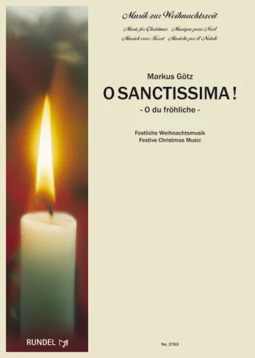 Blasorchesternoten O Sanctissima! Cover