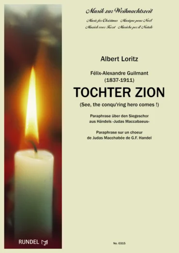 Blasorchesternoten Tochter Zion Cover