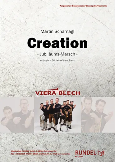 Blasorchesternoten Creation Cover