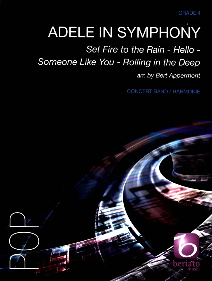 Blasorchesternoten Adele in Symphony Cover