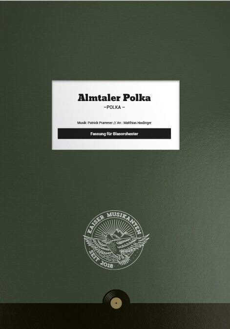 Blasorchesternoten Almtaler Polka Cover