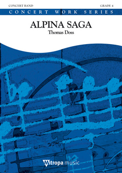 Blasorchesternoten Alpina Saga Cover