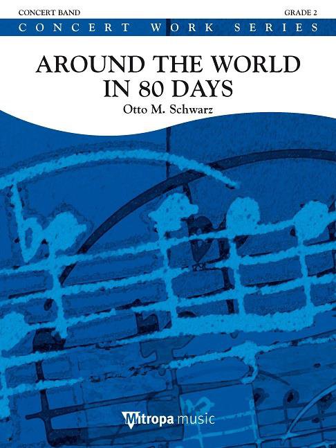 Blasorchesternoten Around the World in 80 Days Cover