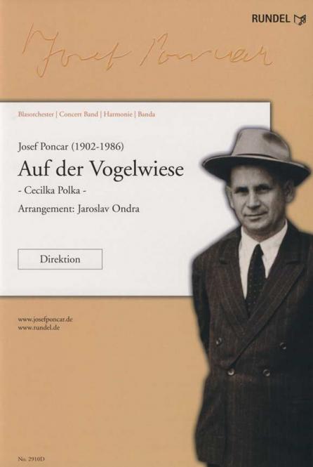 Blasorchesternoten Auf der Vogelwiese arr. Egidius Cover