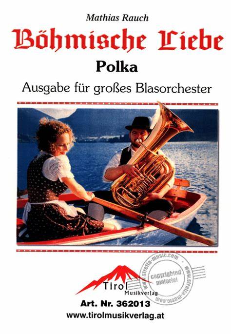 Blasorchesternoten Böhmische Liebe Cover