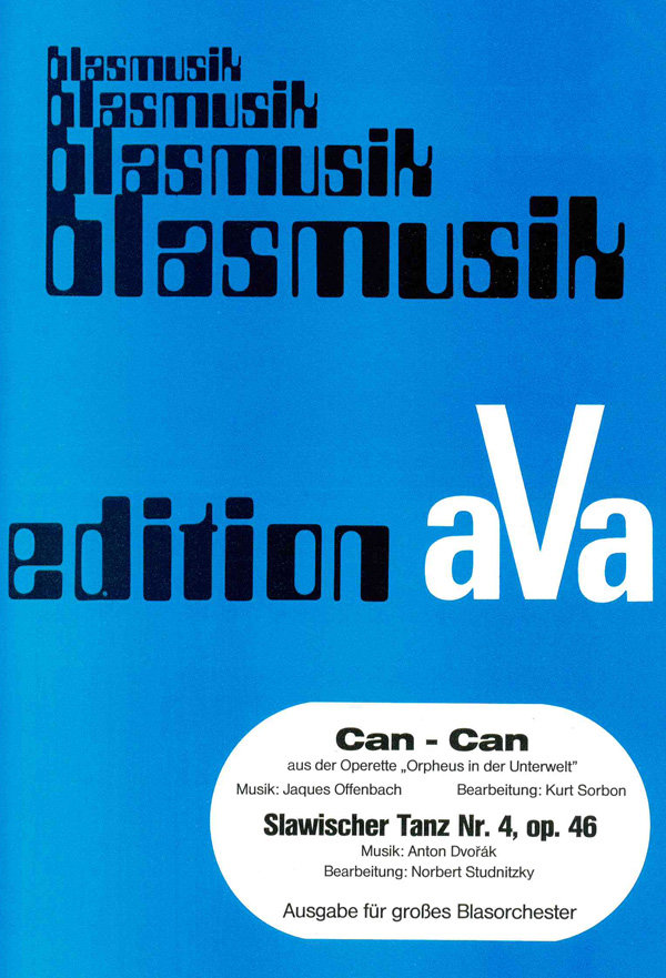 Blasorchesternoten Can-Can Cover