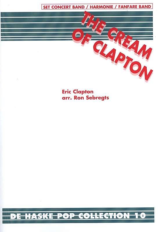Blasorchesternoten The Cream of Clapton Cover