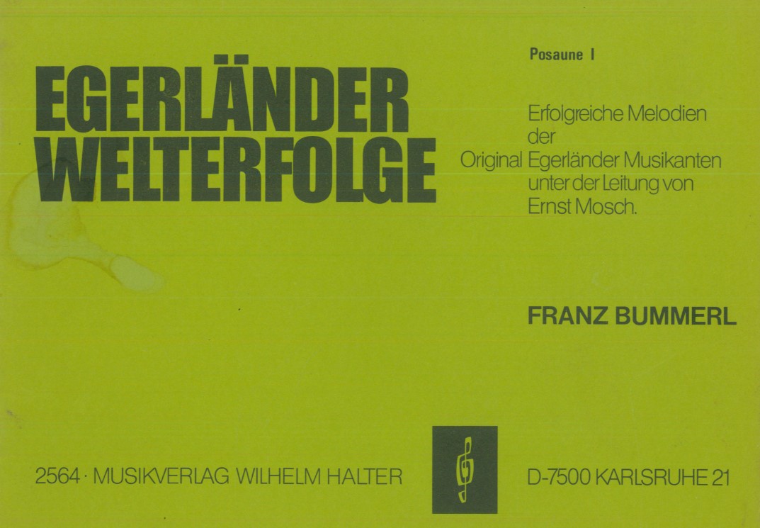 Blasorchesternoten Brautnacht-Walzer Cover