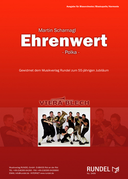 Blasorchesternoten Ehrenwert Cover
