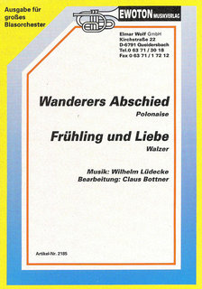 Blasorchesternoten Frühling und Liebe Cover