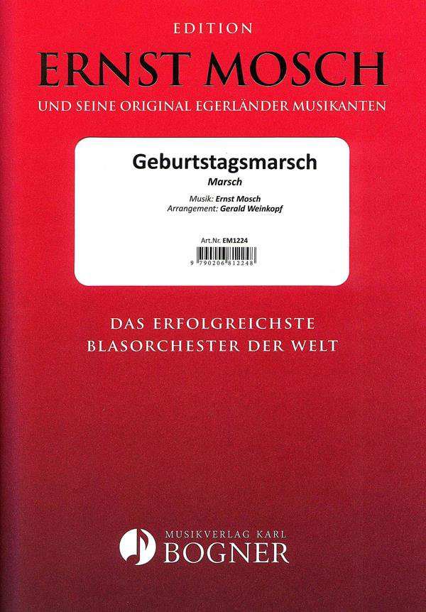 Blasorchesternoten Geburtstagsmarsch Cover