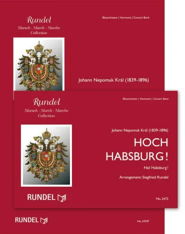 Blasorchesternoten Hoch Habsburg! Cover