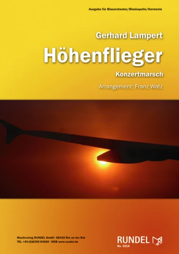 Blasorchesternoten Höhenflieger Cover