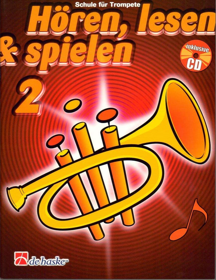 Blasorchesternoten Hören, Lesen, Spielen II für Trompete Cover
