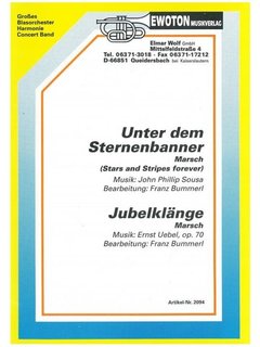 Blasorchesternoten Jubelklänge arr. Bummerl Cover