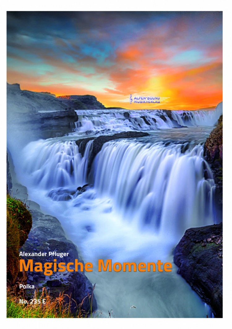 Blasorchesternoten Magische Momente Cover