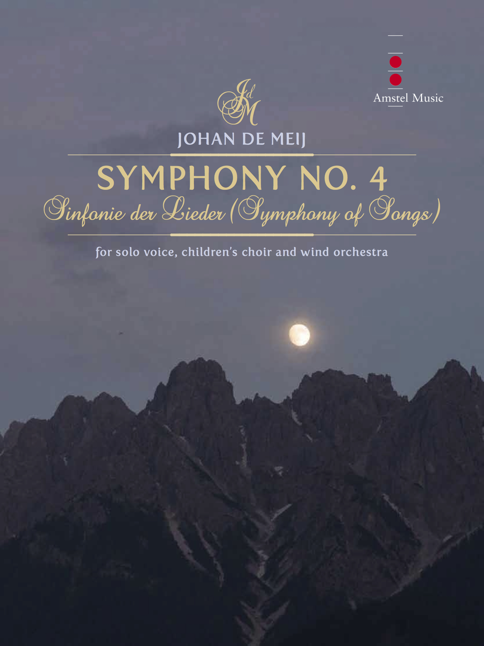Blasorchesternoten Symphony No. 4 - Symphony of Songs Cover