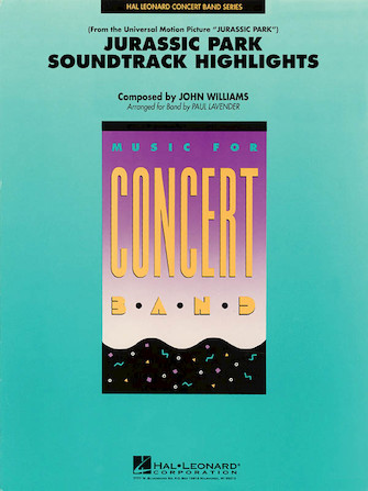 Blasorchesternoten The Lost World Soundtrack Highlights arr. Lavender Cover