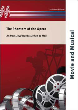 Blasorchesternoten The Phantom of the Opera Cover