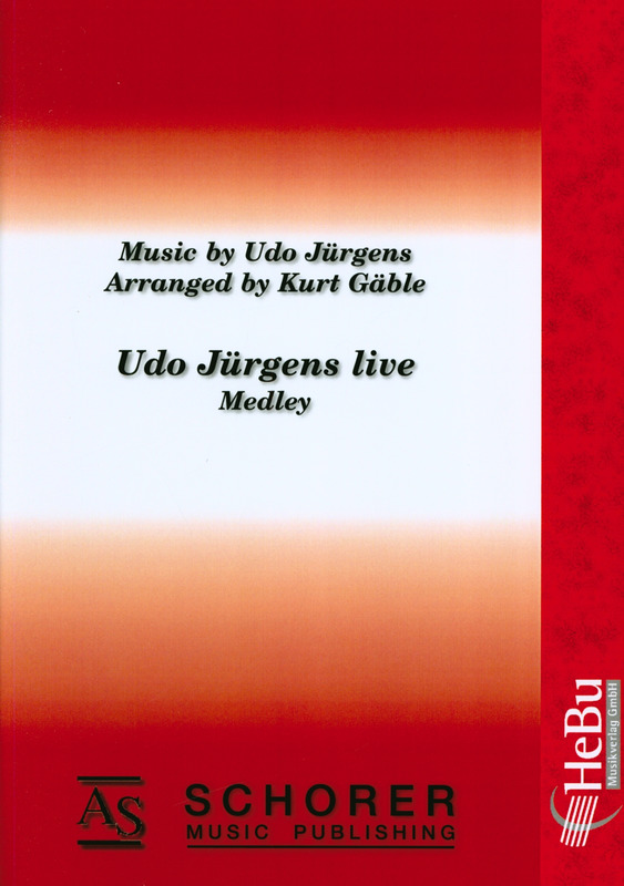 Blasorchesternoten Udo Jürgens Live Cover