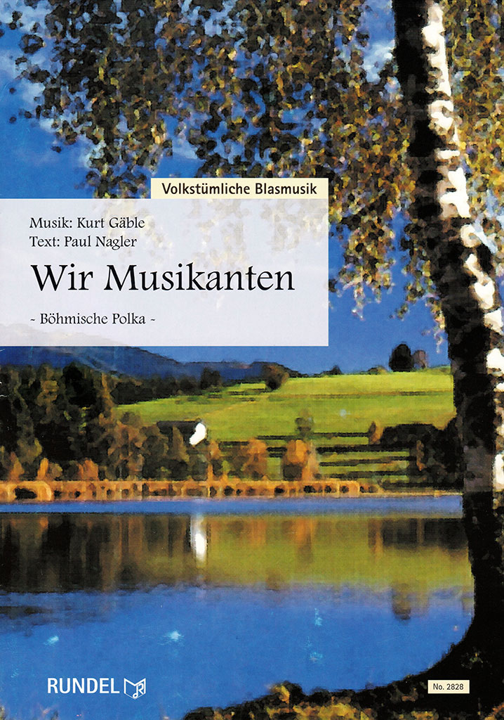 Blasorchesternoten Wir Musikanten Cover