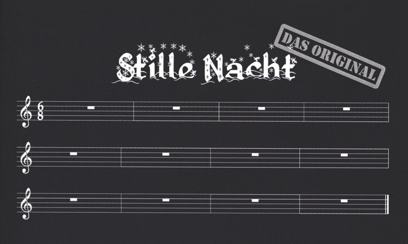 Stille Nacht Postkarte