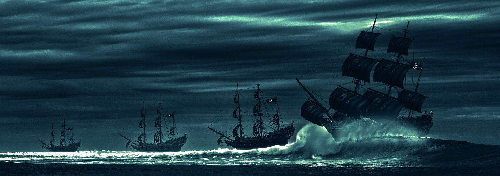 Blasorchesternoten Pirates of the Caribbean Medley - Titelbild